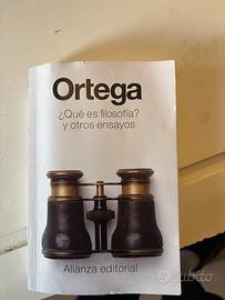 Libro que es filosofia y otros ensayos di ortega
