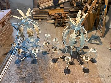 Lampadari in ferro da soffitto