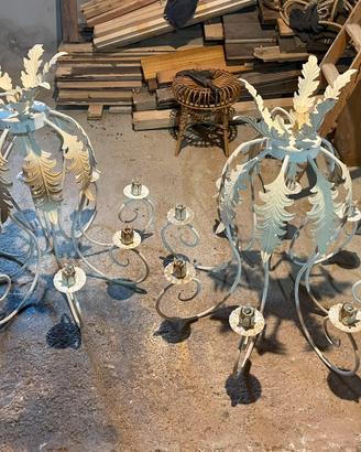 Lampadari in ferro da soffitto