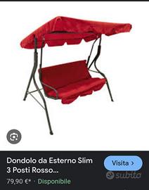 dondolo da giardino 