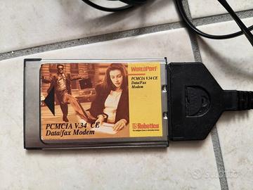Scheda modem PCMCIA USRobotics