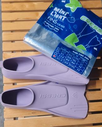 pinne per bambini della Cressi