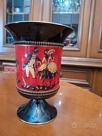 Vaso porcellana Fiorentina del 900