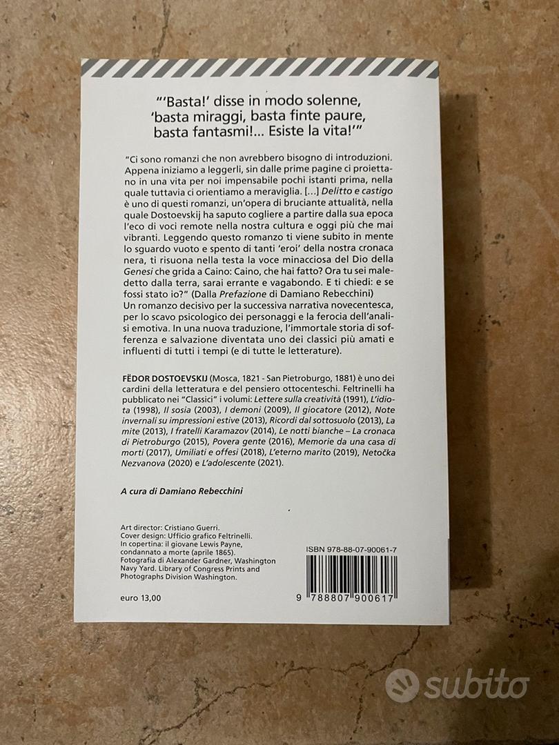 Delitto e castigo, Fëdor Dostoevskij - Libri e Riviste In vendita a Padova