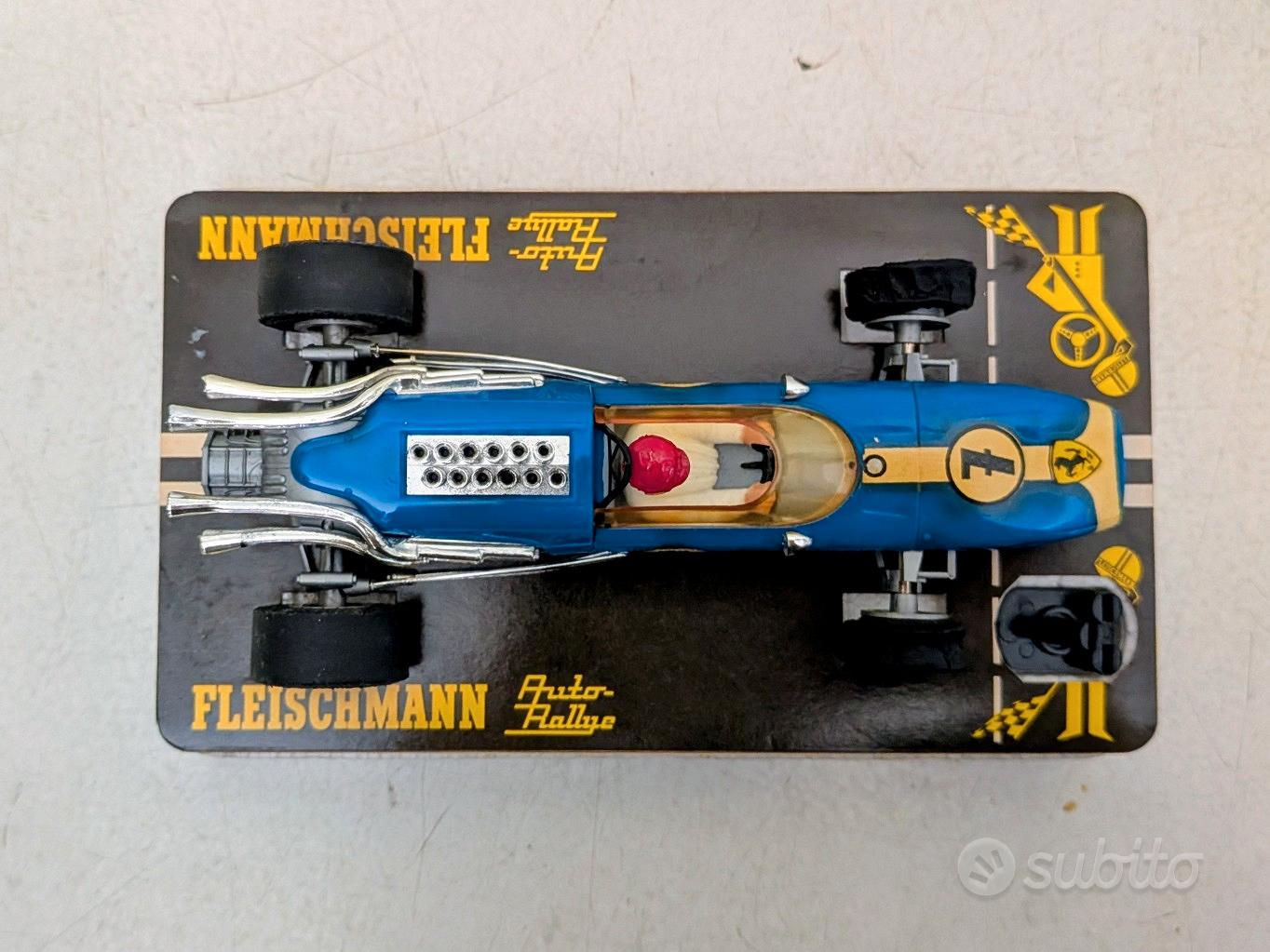 Auto Fleischmann Rallye 1:32 – Cooper Maserati F1 Jaune, échelle 1/32, Like Scalextric