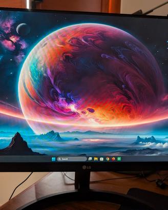 Monitor Full HD 24' - LG 24MK600M-B