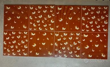 Cedit,decoro piastrelle"Farfalle",1977