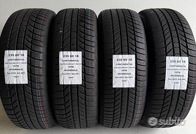 4 gomme 235 60 18 continental a1447