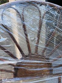 Testiera in vimini letto una piazza e mezzo 