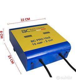 Carica batteria auto moto scooter Li pb nuovo