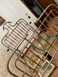 LETTO SICILIANO ANTICO IN ALPACCA