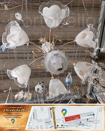 Codice: 264388 LAMPADARIO 6 LUCI STILE CLASSICO C