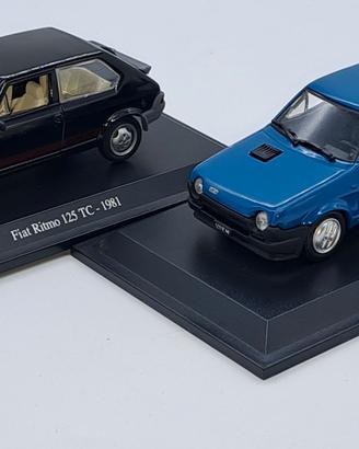 modellini Fiat Ritmo 60 e 125 