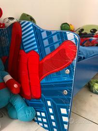 Letto e materasso Spiderman
