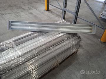 LAMAPADE NEON INDUSTRIALI BEGHELLI ACCIAIO