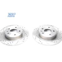 DISCHI FRENO FORATI E SCANALATI PER RENAULT