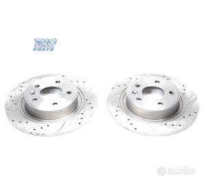 DISCHI FRENO FORATI E SCANALATI PER RENAULT