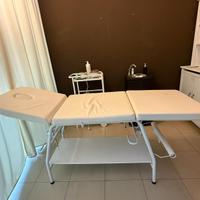 Lettino massaggio estetista