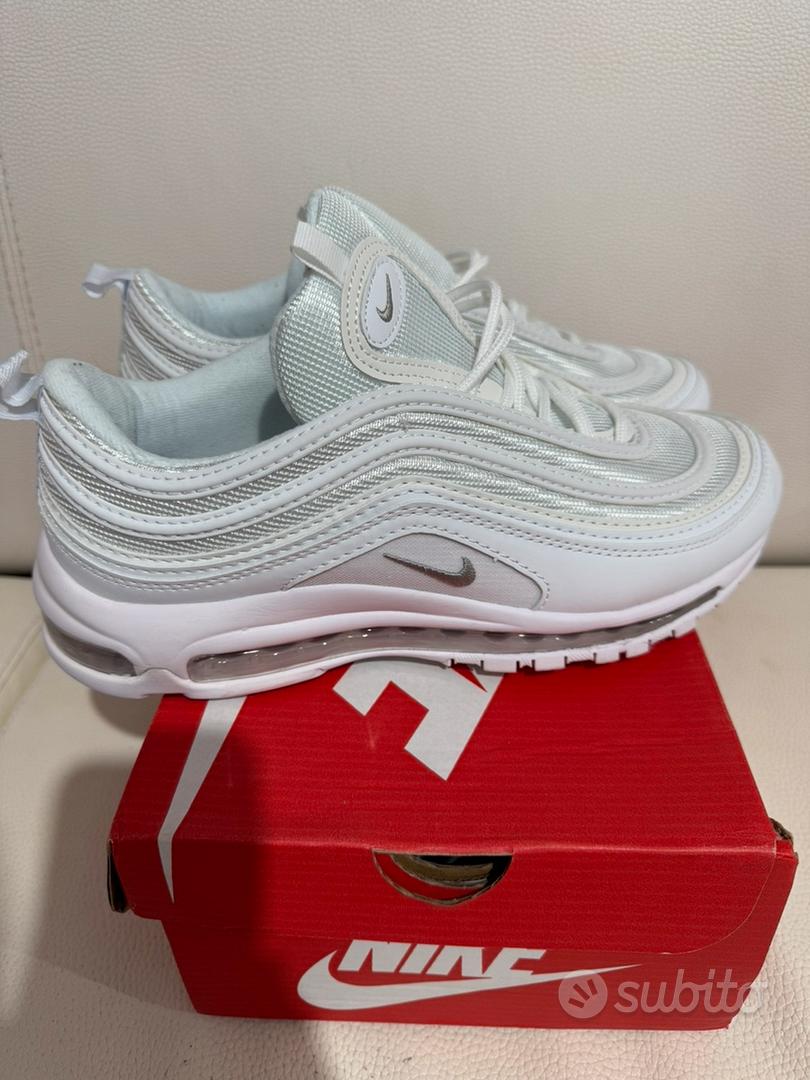 Nike air max 97 bianche uomo on sale