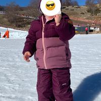 Tuta neve bimba