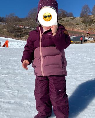 Tuta neve bimba