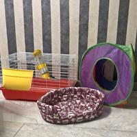 Gabbia Coniglio + Cuccetta + Capannina