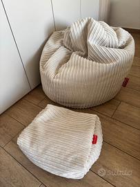 Pouf beige