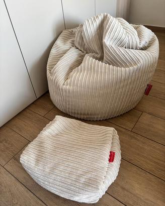 Pouf beige
