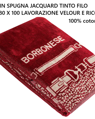 Telo spugna Borbonese cm. 180 x 100