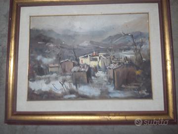 quadro ad olio su tela