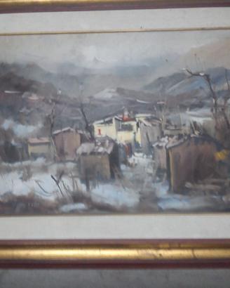 quadro ad olio su tela