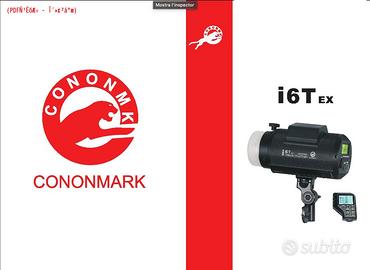 flash CanonMark +soft box