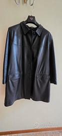 Giacca in pelle donna Vintage taglia 50