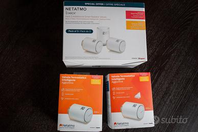 5 Nuove Valvole Netatmo Intelligenti Smart