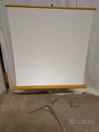 Schermo da proiezione  (telo 100x100 cm)