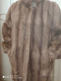 Pelliccia Muskrat autentica vintage perfetta