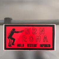 Adesivo Milan Brigate Rossonere Roma vintage