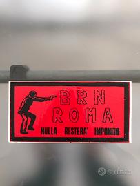 Adesivo Milan Brigate Rossonere Roma vintage