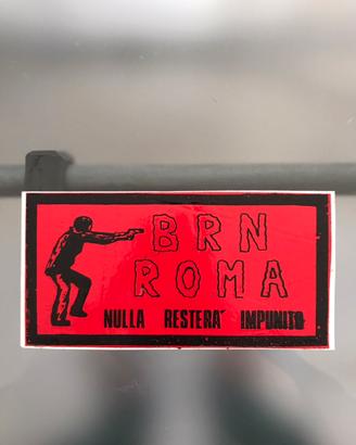 Adesivo Milan Brigate Rossonere Roma vintage