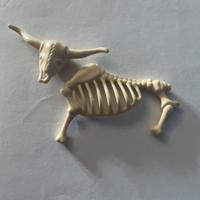 Scheletro Playmobil anni 90 giocattolo vintage