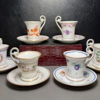 Set 6 Tazze Richard Ginori Doccia Modello Impero