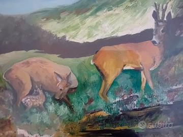 Dipinto Olio su Tela 40X60