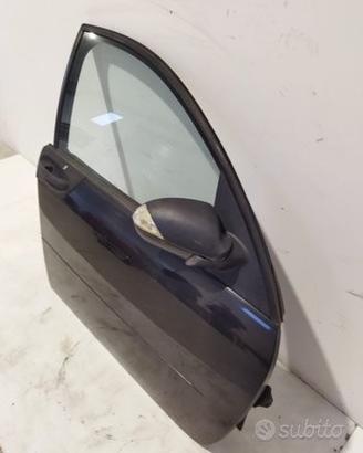 Portiera anteriore destra Smart ForFour blu