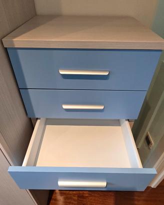 Cassettiera cameretta 