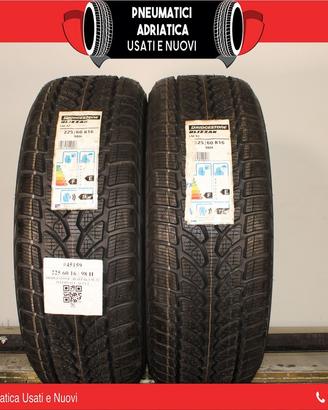 2 Gomme NUOVE 225 60 R 16 Bridgestone SPED GRATIS