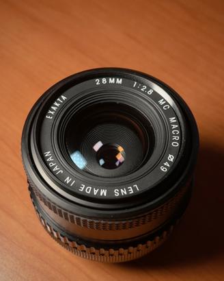 Exakta 28mm 2.8 Macro Canon