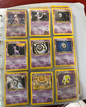 Collezione carte pokemon 90/2000
