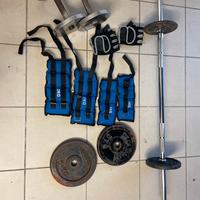 Set pesi e cavigliere