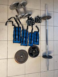Set pesi e cavigliere