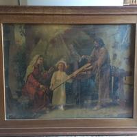 Quadro sacra famiglia